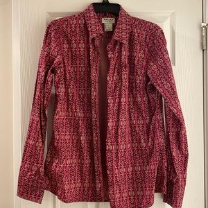 Ariat western button down ladies shirt.